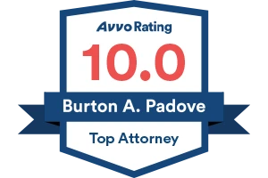 Badge - Avvo rating top attorney