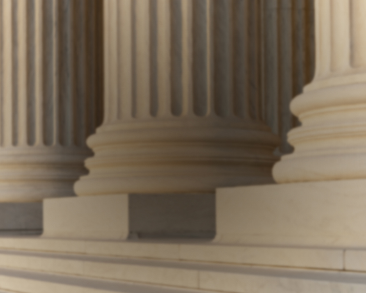 Background of courthouse columns